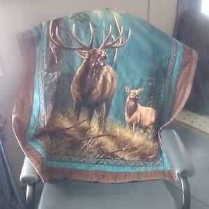 Wildlife Print Throw Blanket
